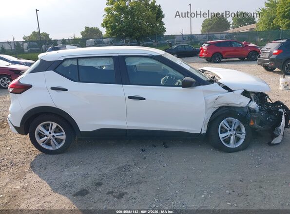 3N1CP5BV8ML535510 2021 NISSAN KICKS White Rear interior view