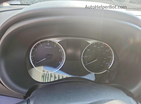 3N1CP5BV8ML541307 2021 NISSAN KICKS Gray Вид щитка приладів