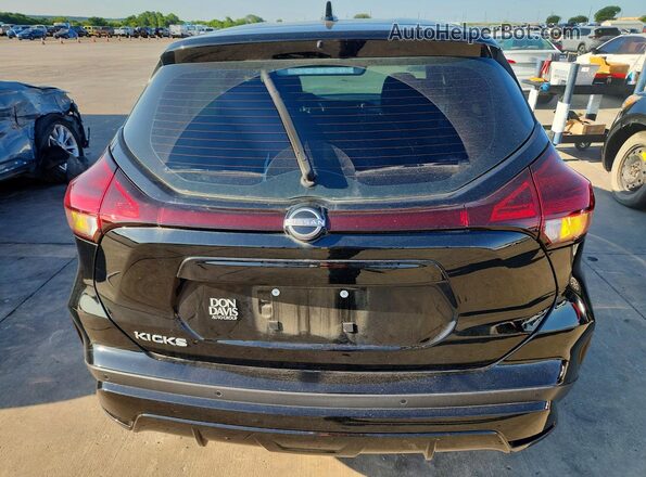 3N1CP5BV8PL575347 2023 NISSAN KICKS Black Հետևի տեսք