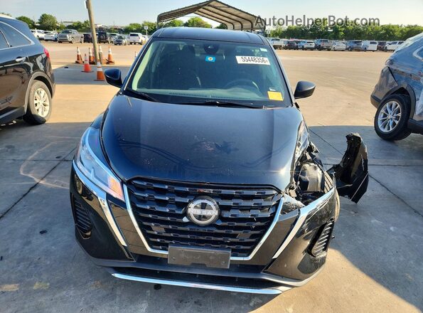 3N1CP5BV8PL575347 2023 NISSAN KICKS Black Դիմացի տեսք
