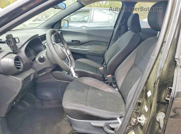 3N1CP5BV9LL486588 2020 NISSAN KICKS Black Front interior view