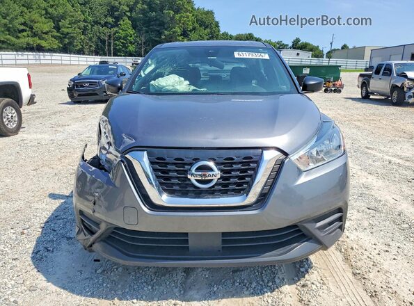 3N1CP5BV9LL501977 2020 NISSAN KICKS Gray Front view