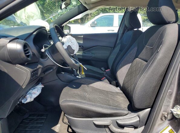 3N1CP5BV9LL501977 2020 NISSAN KICKS Gray Front interior view