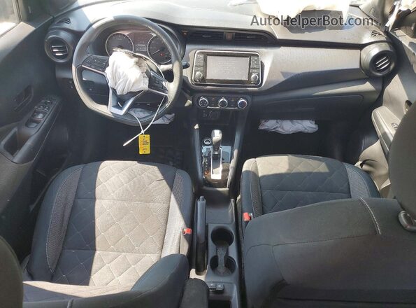 3N1CP5BV9LL501977 2020 NISSAN KICKS Gray Dashboard view