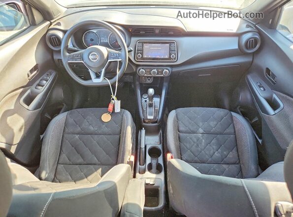 3N1CP5BV9LL517404 2020 NISSAN KICKS Gray Вид панелі приладів