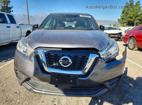 3N1CP5BV9LL517404 2020 NISSAN KICKS Gray Вид спереду