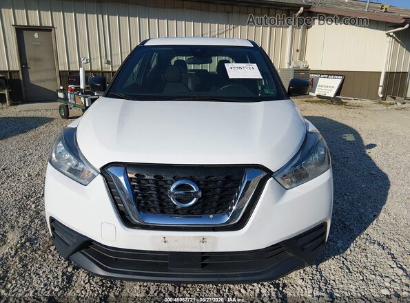 3N1CP5BV9LL561564 2020 NISSAN KICKS White Vista del cuadro de instrumentos