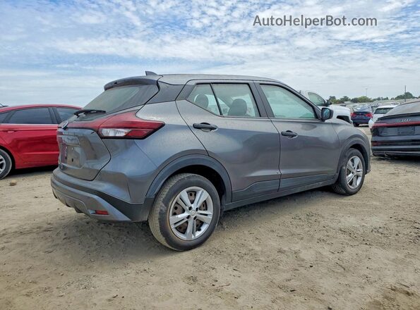 3N1CP5BV9ML464804 2021 NISSAN KICKS Gray Հետևի աջ