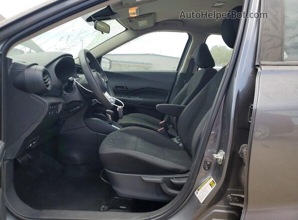 3N1CP5BV9ML464804 2021 NISSAN KICKS Gray Սալոնի դիմացի տեսք