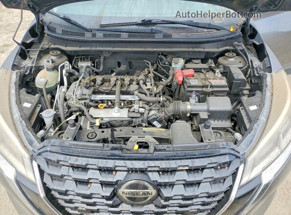 3N1CP5BV9ML464804 2021 NISSAN KICKS Gray Սալոնի հետևի տեսք