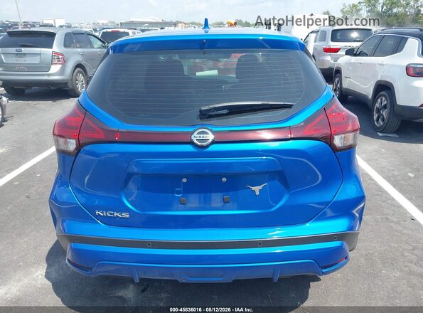 3N1CP5BV9ML489752 2021 NISSAN KICKS Blue 