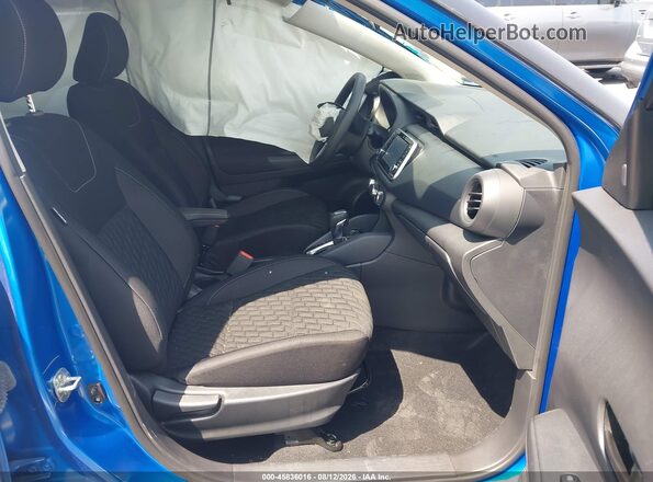 3N1CP5BV9ML489752 2021 NISSAN KICKS Blue Vista interior delantera