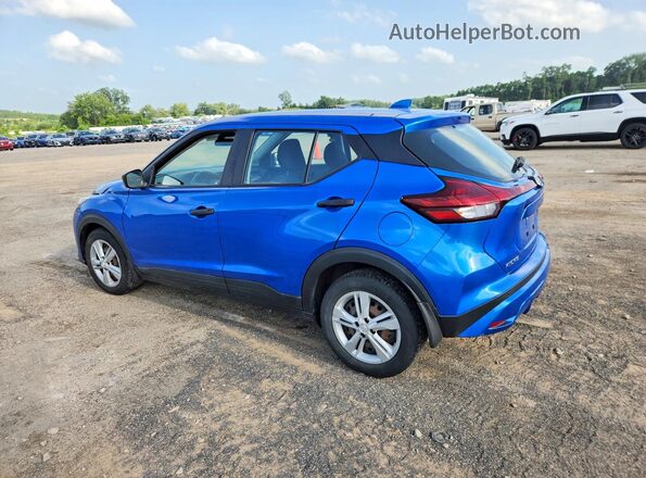3N1CP5BV9ML565549 2021 NISSAN KICKS Синий Задняя левая четверть