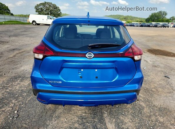 3N1CP5BV9ML565549 2021 NISSAN KICKS Синий Вид сзади