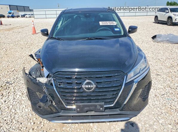 3N1CP5BV9NL514991 2022 NISSAN KICKS Black Вид спереду