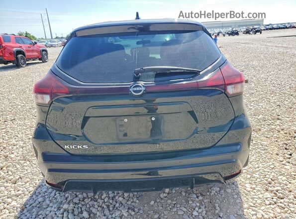 3N1CP5BV9NL514991 2022 NISSAN KICKS Black Вид ззаду