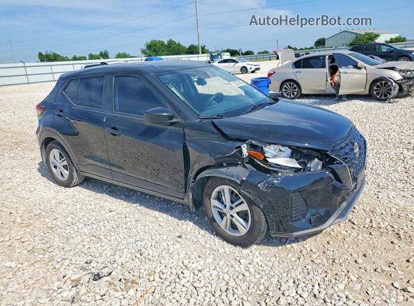 3N1CP5BV9NL514991 2022 NISSAN KICKS Black Передня права чверть