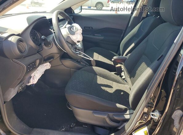 3N1CP5BV9NL514991 2022 NISSAN KICKS Black Вид салону спереду