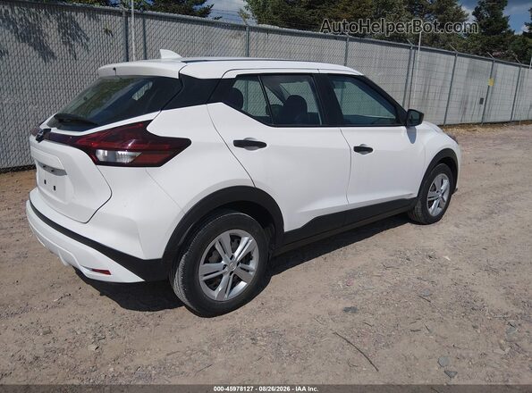 3N1CP5BV9NL524176 2022 NISSAN KICKS White Задня права чверть
