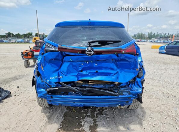 3N1CP5BV9PL549212 2023 NISSAN KICKS Blue უკანა ხედი