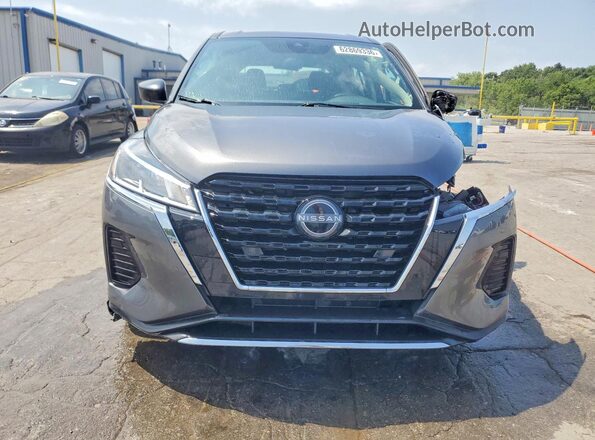 3N1CP5BV9RL566322 2024 NISSAN KICKS Gray Widok z przodu