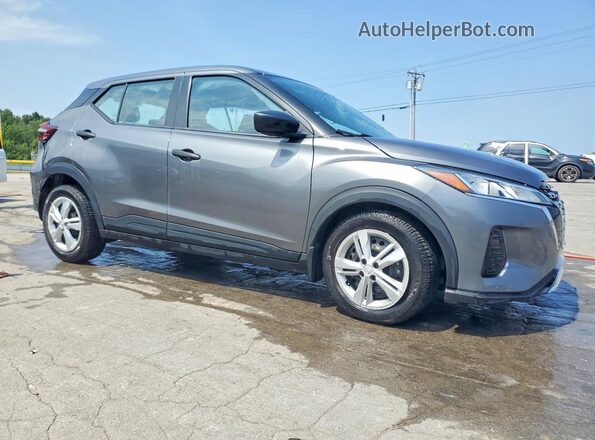 3N1CP5BV9RL566322 2024 NISSAN KICKS Gray Przód prawy