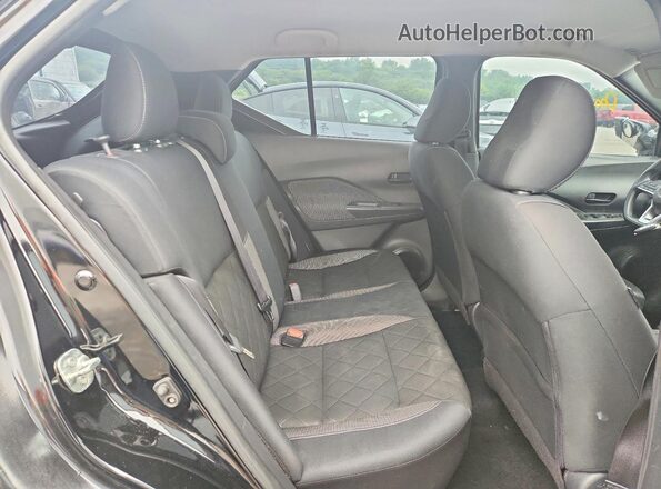 3N1CP5BVXLL483831 2020 NISSAN KICKS Черный Вид задней части салона