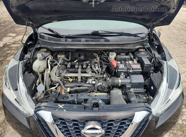 3N1CP5BVXLL483831 2020 NISSAN KICKS Черный Вид подкапотного пространства