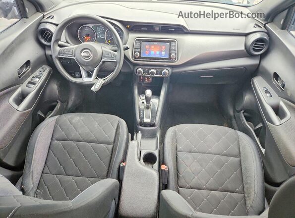 3N1CP5BVXLL483831 2020 NISSAN KICKS Черный Вид панели приборов