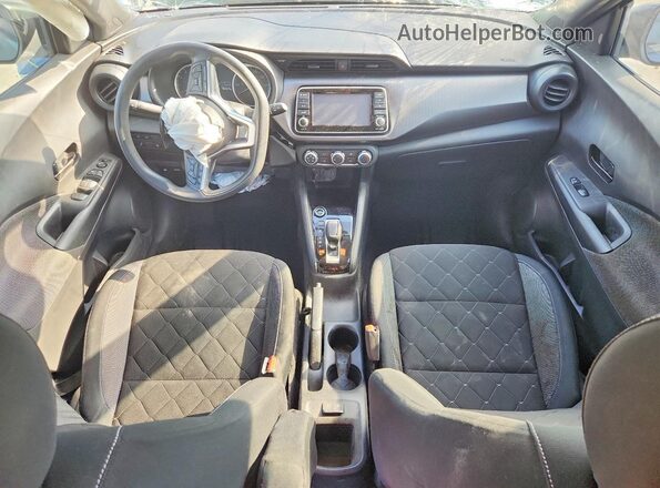 3N1CP5BVXLL533689 2020 NISSAN KICKS Silver წინა პანელის ხედი