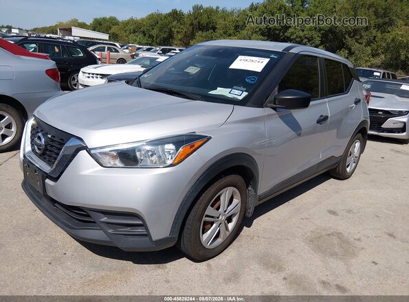 3N1CP5BVXLL547186 2020 NISSAN KICKS Silver წინა მარცხენა ხედი სამი მეოთხედიდან