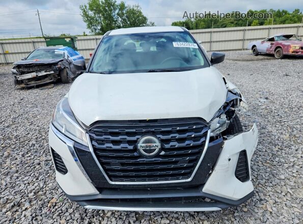 3N1CP5BVXML468893 2021 NISSAN KICKS White Widok z przodu