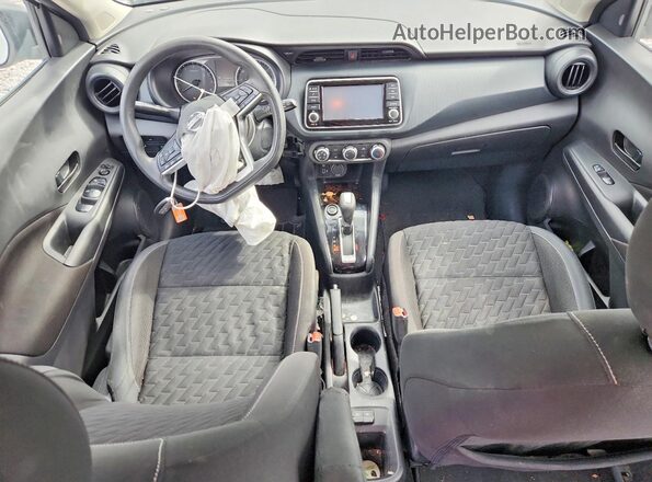 3N1CP5BVXML468893 2021 NISSAN KICKS White Widok deski rozdzielczej