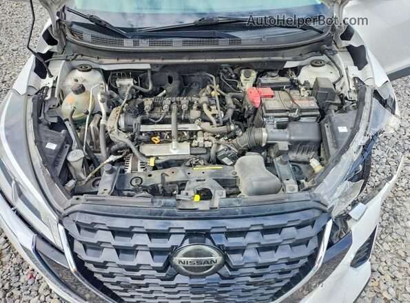 3N1CP5BVXML468893 2021 NISSAN KICKS White Widok komory silnika