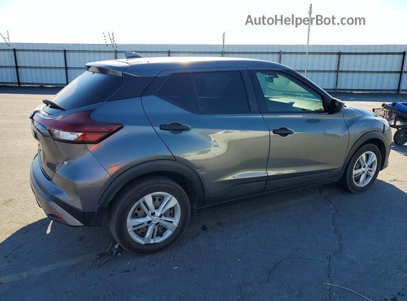 3N1CP5BVXML473446 2021 NISSAN KICKS Серый Задняя правая четверть