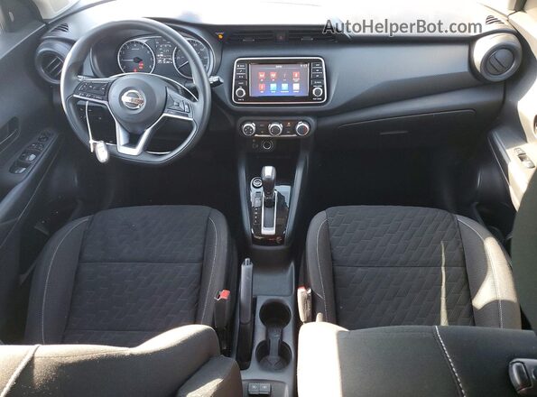 3N1CP5BVXML473446 2021 NISSAN KICKS Серый Вид панели приборов
