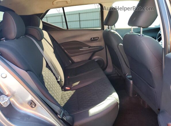 3N1CP5BVXML473446 2021 NISSAN KICKS Серый Вид задней части салона