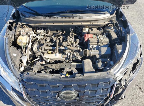 3N1CP5BVXML473446 2021 NISSAN KICKS Серый Вид подкапотного пространства