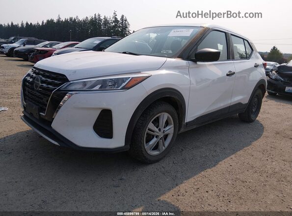 3N1CP5BVXML487282 2021 NISSAN KICKS White Front left