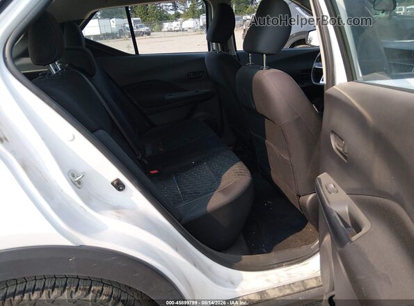 3N1CP5BVXML487282 2021 NISSAN KICKS White VIN sticker view