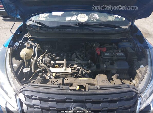 3N1CP5BVXML498721 2021 NISSAN KICKS Blue Widok z tyłu