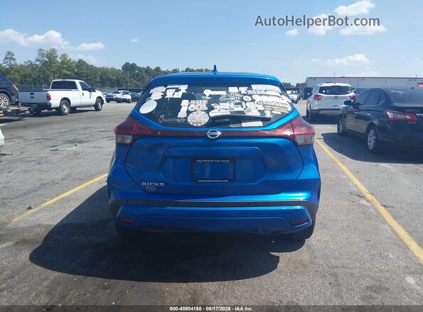 3N1CP5BVXML498721 2021 NISSAN KICKS Blue 