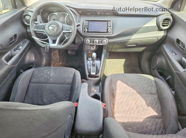 3N1CP5BVXML507160 2021 NISSAN KICKS Black Widok deski rozdzielczej