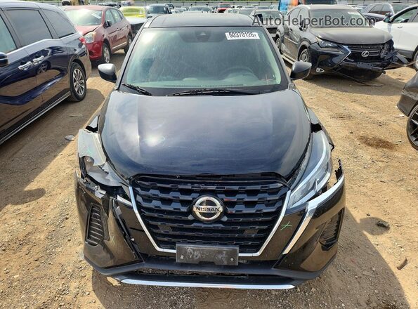 3N1CP5BVXML507160 2021 NISSAN KICKS Black Widok z przodu
