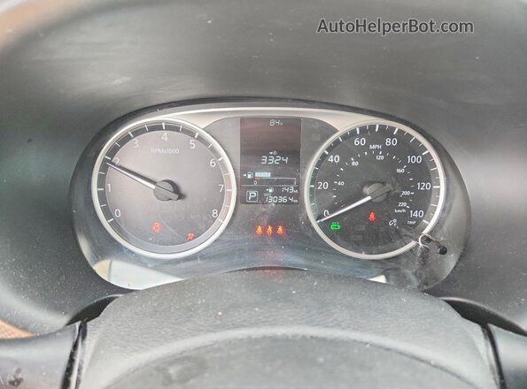 3N1CP5BVXML507160 2021 NISSAN KICKS Black Widok zestawu wskaźników