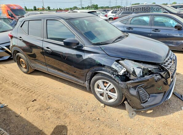 3N1CP5BVXML507160 2021 NISSAN KICKS Black Przód prawy