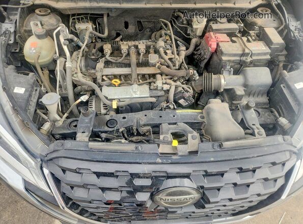 3N1CP5BVXML564460 2021 NISSAN KICKS Gray Вид підкапотного простору