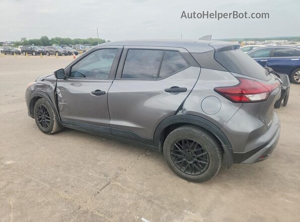 3N1CP5BVXML564460 2021 NISSAN KICKS Gray Задня ліва чверть