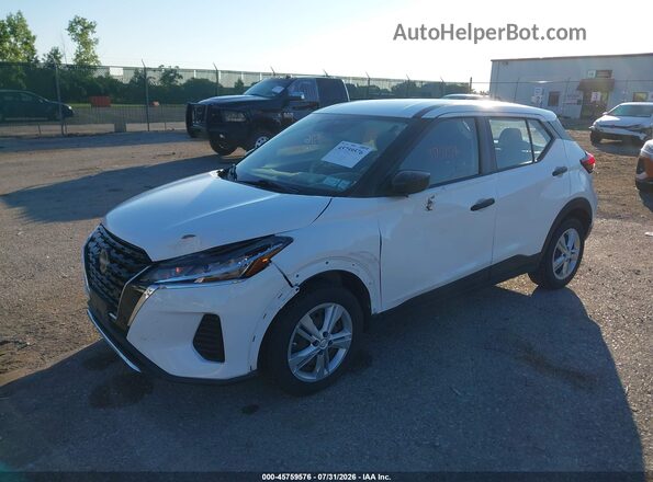 3N1CP5BVXNL528057 2022 NISSAN KICKS White Передня ліва чверть