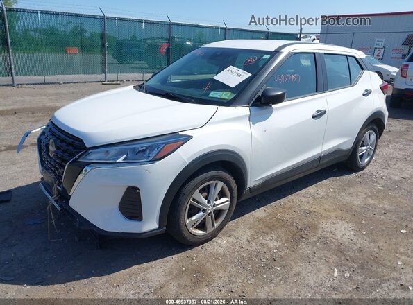 3N1CP5BVXNL528124 2022 NISSAN KICKS White Vista tres cuartos delantera izquierda